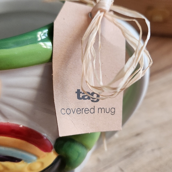 St. Patrick's Gnome With Rainbow and Pot of Gold Mug - Picture 8 of 11